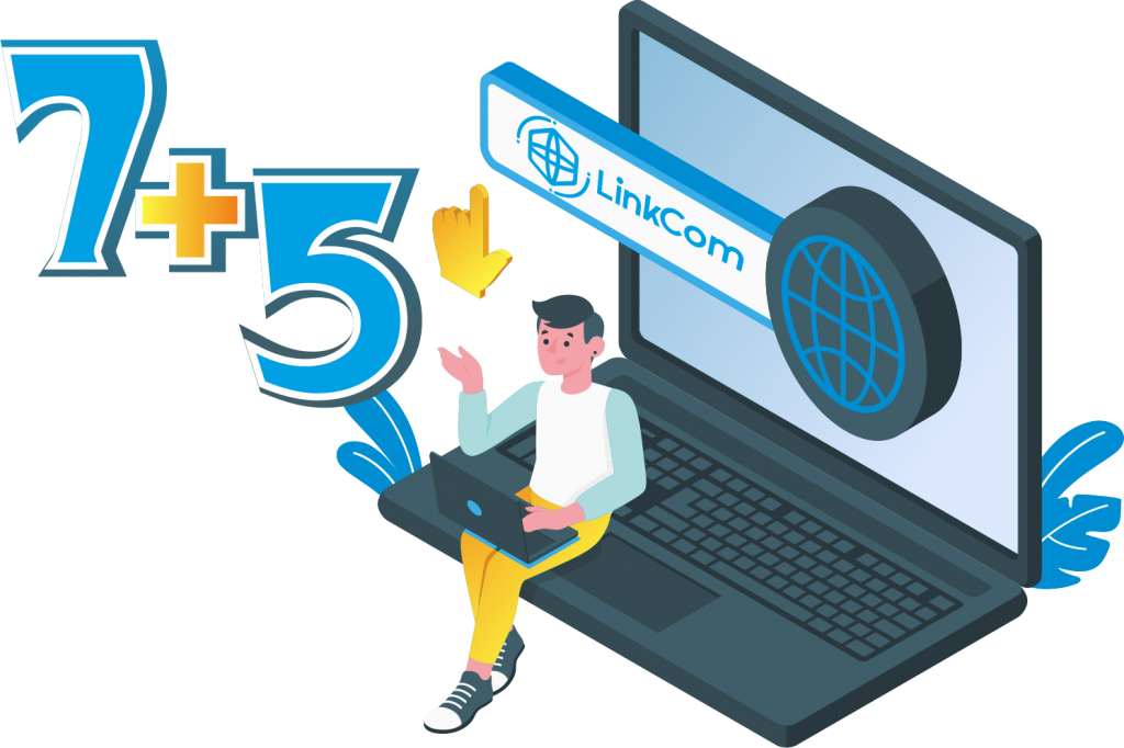 Акція "7+5" для нових абонентів LinkCom